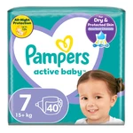 Pampers Active Baby Maxi Pack vel. 7 15+ kg dětské pleny 40 ks