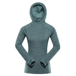 Women's quick-drying sweatshirt ALPINE PRO ROLTA wasabi