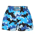 Children's briefs Styx art classic rubber camouflage blue