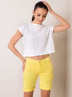 Shorts-D60027T62071Z-light yellow