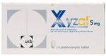 XYZAL 5 mg 14 tablet