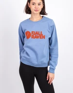 Fjällräven Fjällräven Logo Sweater W 543-243 Dawn Blue-Terracotta Brown S