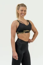 NEBBIA Women's Reinforced Sports Bra INTENSE Iconic Gold/gold