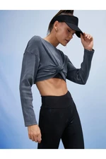 Koton Oversize Crop Athlete Sweatshirt