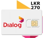 Dialog 270 LKR Mobile Top-up LK