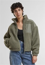 Women's jacket Sherpa Mix light green