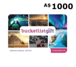 BucketlistGift A$1000 Gift Card AU