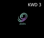 Zain 3 KWD Mobile Top-up KW