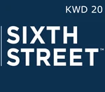 6thStreet 20 KWD Gift Card KW