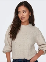 Beige women's sweater JDY Noora - Women