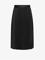 Only Black Women's Satin Pleated Skirt JDY Sarah - Women's