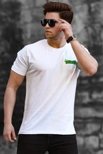 Madmext Men's White T-Shirt 5270