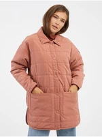 Women's Old Pink Quilted Jacket Roxy Next Up - Women