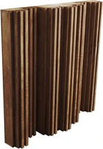 Mega Acoustic Acoustic Fractal Diffuser Walnut Diffuseur Acoustiques