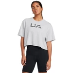 Women's T-shirt Under Armour W BOXY CROP BRANDED SS