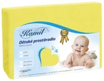 Detské prestieradlo FROTÉ 60x120 006 žltá K1