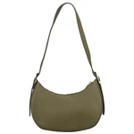 Dámska kožená crossbody khaki - Delami Kinsley