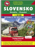 Slovensko autoatlas 1:100 000 (A4, spirála)