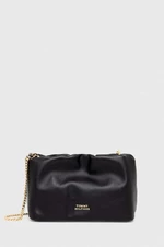 Kožená kabelka Tommy Hilfiger černá barva, AW0AW16418
