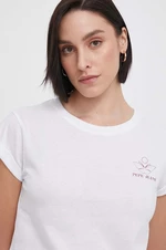 Bavlněné tričko Pepe Jeans KAYLA bílá barva, PL505823