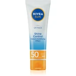 Nivea SUN UV FACE ľahký zmatňujúci pleťový krém na opaľovanie SPF 50 50 ml