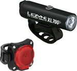 Lezyne Classic Drive XL 700+ / Zecto Drive 200+ Pair Satin Black/Black Front 700 lm / Rear 200 lm Elülső-Hátulsó Lámpa szett