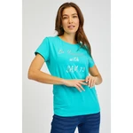 Women's petrol T-shirt SAM 73 Renee