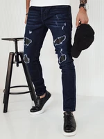 Pánské tmavě modré džínové kalhoty Dstreet