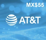 AT&T MX$55 Mobile Top-up MX