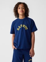 Tmavomodré chlapčenské tričko GAP NYC