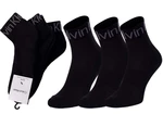 Sada tří párů černých pánských ponožek Calvin Klein - Pánské