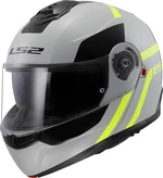 LS2 FF908 Strobe II Autox Grey/Hi-Vis Yellow XS Helm