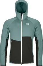 Ortovox Fleece Rib Mens Arctic Grey S Sweat à capuche outdoor