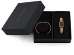 Daniel Wellington SET Combo Quadro 20x26 RG Black, Classic Bracelet RG Large