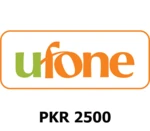 Ufone 2500 PKR Mobile Top-up PK