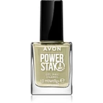 Avon Power Stay dlouhotrvající lak na nehty odstín Crystals & Sage 10 ml