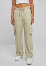 Dámské kalhoty Vicose Straight Leg Cargo Pants beton