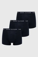 Boxerky Tommy Hilfiger pánske, čierna farba, UM0UM02203