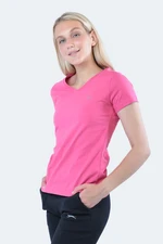 Slazenger Rebell I Women's T-shirt Fuchsia