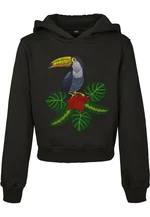 Baby Toucan Cropped Hoody Black