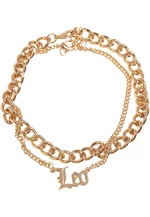 Zodiac Golden Anklet leo