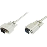 Digitus VGA prepojovací kábel #####VGA 15pol. Stecker, #####VGA 15pol. Stecker 3.00 m sivá AK-310100-030-E možno skrutko