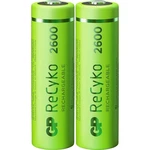 GP Batteries ReCyko+ HR06 tužkový akumulátor typu AA  Ni-MH 2600 mAh 1.2 V 2 ks