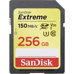 SanDisk Extreme® SDXC karta 256 GB Class 10, UHS-I, UHS-Class 3, v30 Video Speed Class podpora videa 4K