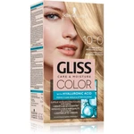 Schwarzkopf Gliss Color permanentní barva na vlasy odstín 10-0 Ultra světlá přírodní blond 2x60 ml