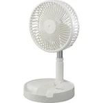 Stolní ventilátor Sygonix 2.5 W, (Ø x v) 197 mm x 975 mm, bílá