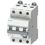 Proudový chránič/elektrický jistič Siemens 5SU13367FP06, velikost pojistky 3, 3pólový, 6 A, 0.003 A