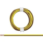 Lanko/ licna Donau Elektronik 114-38, 2 x 0.08 mm², hnědožlutá, 5 m