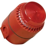 Siréna s blikajícím světlem ComPro Flashni (FL/RL/R/D/12/SEP/SW), IP65, červená