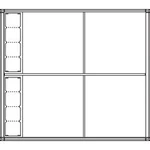 Ritto by Schneider 1550770, 15507/70, (š x v x h) 921 x 817.5 x 150 mm, bílá